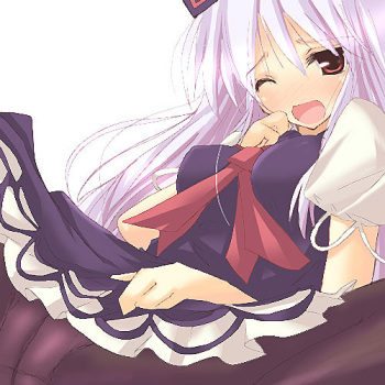 touhou 22 - keine and mokou/keine paring cover