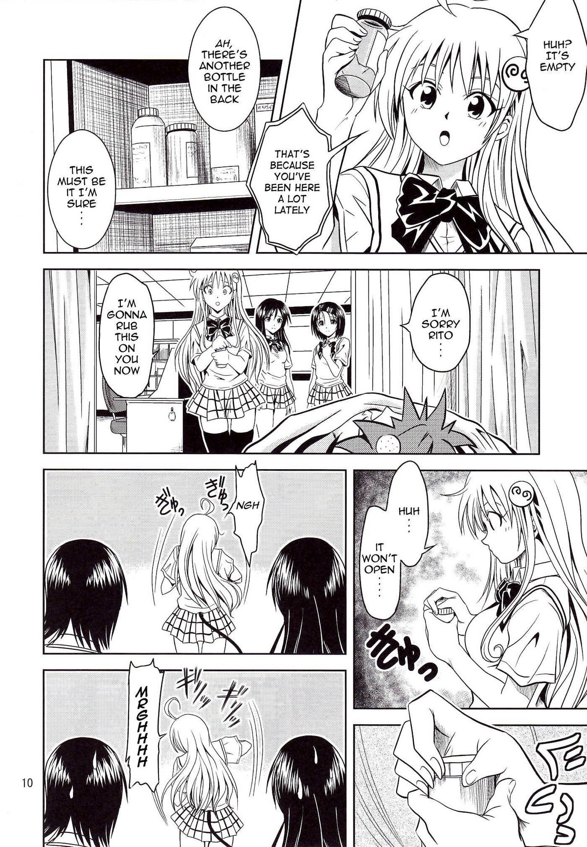 Anoko-tachi ga Taihen na Koto ni Nattemasu page 10 full