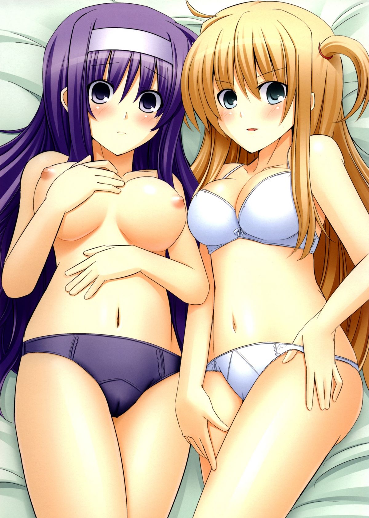 Lyrical Nanoha NNS Fullcolor Hon page 9 full