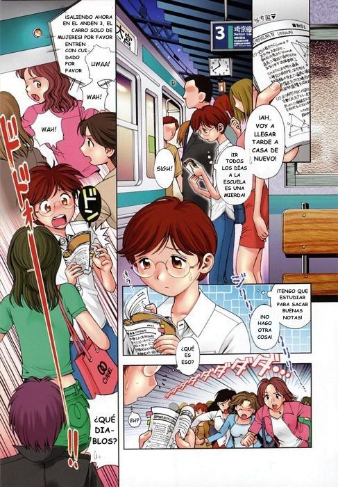 Rush Hour XXX | Violado en el Metro page 1 full