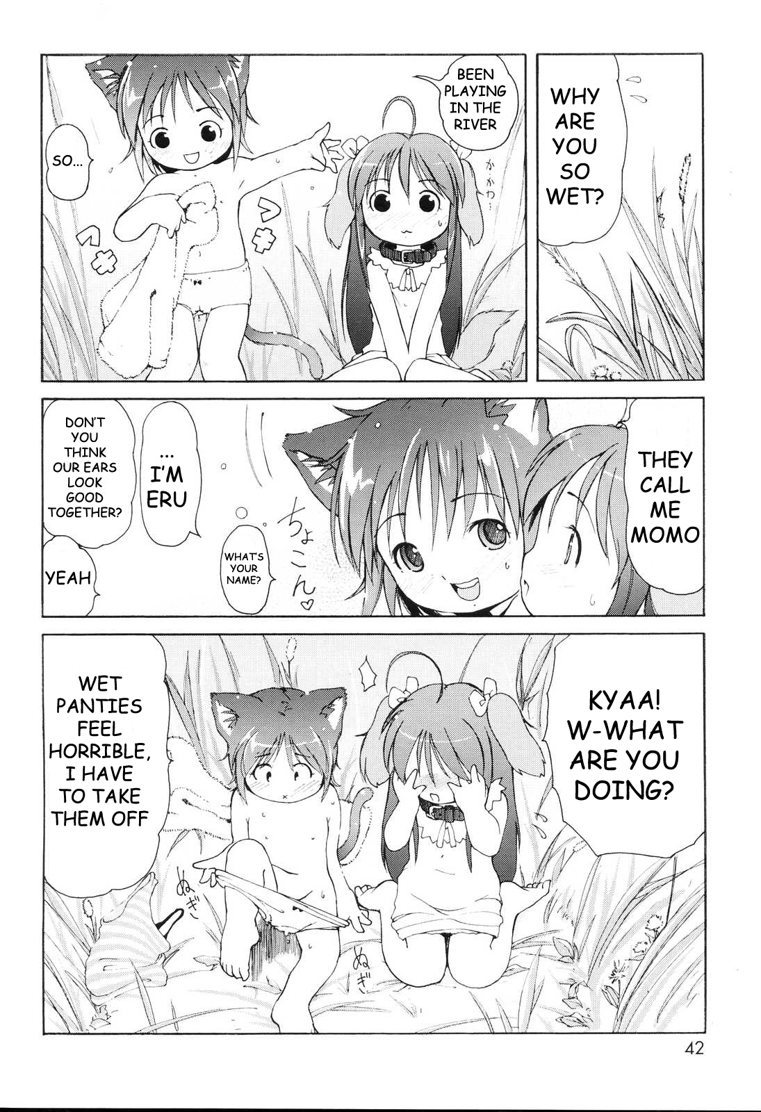 How the Puppy Licks her Adorable Rival page 4 full
