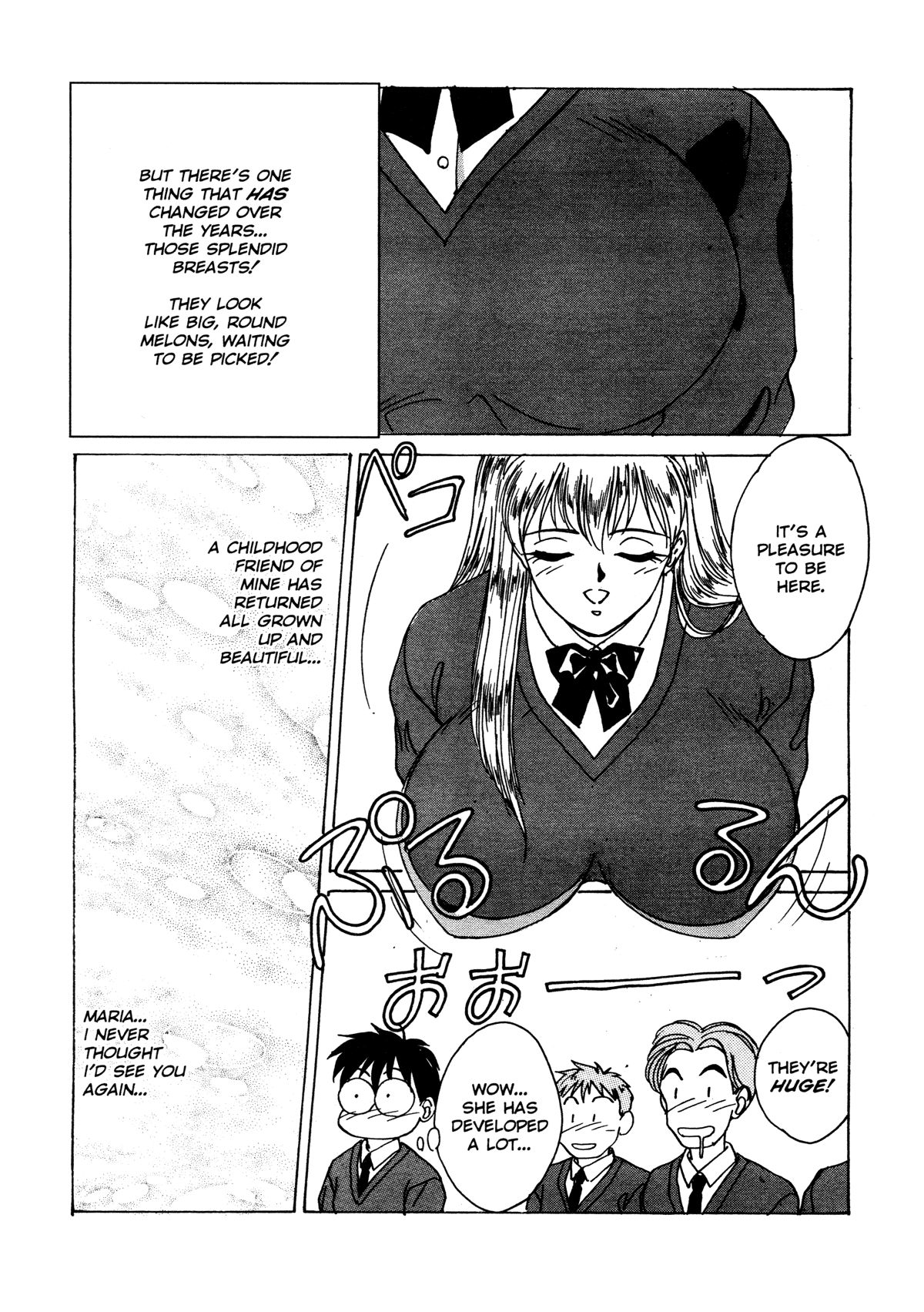BLUE EYES Vol. 1 page 8 full