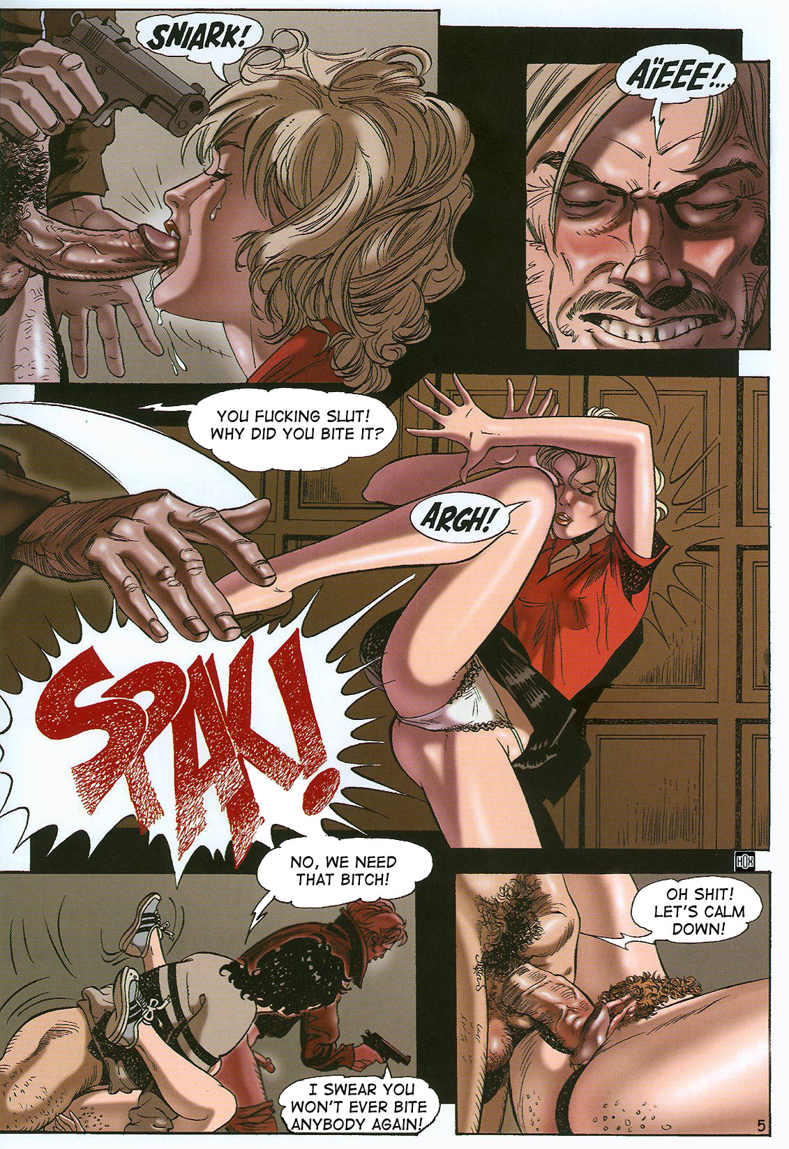 Rebel Hostage page 6 full