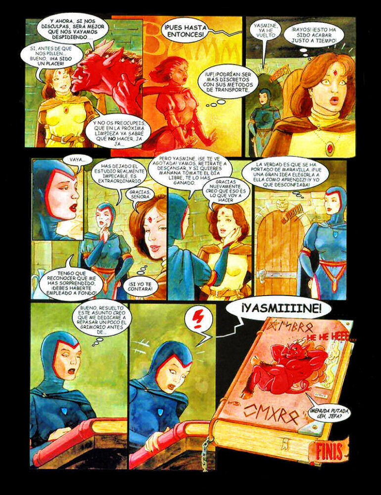 Demons! page 9 full