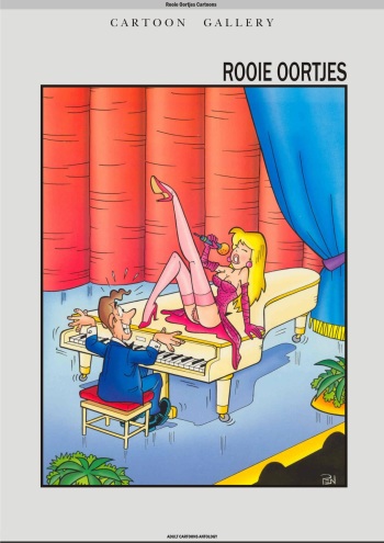 Rooie Oortjes - Adult Cartoon Anthology cover