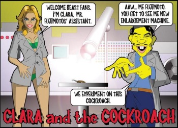 Clara and the Cockroach cover
