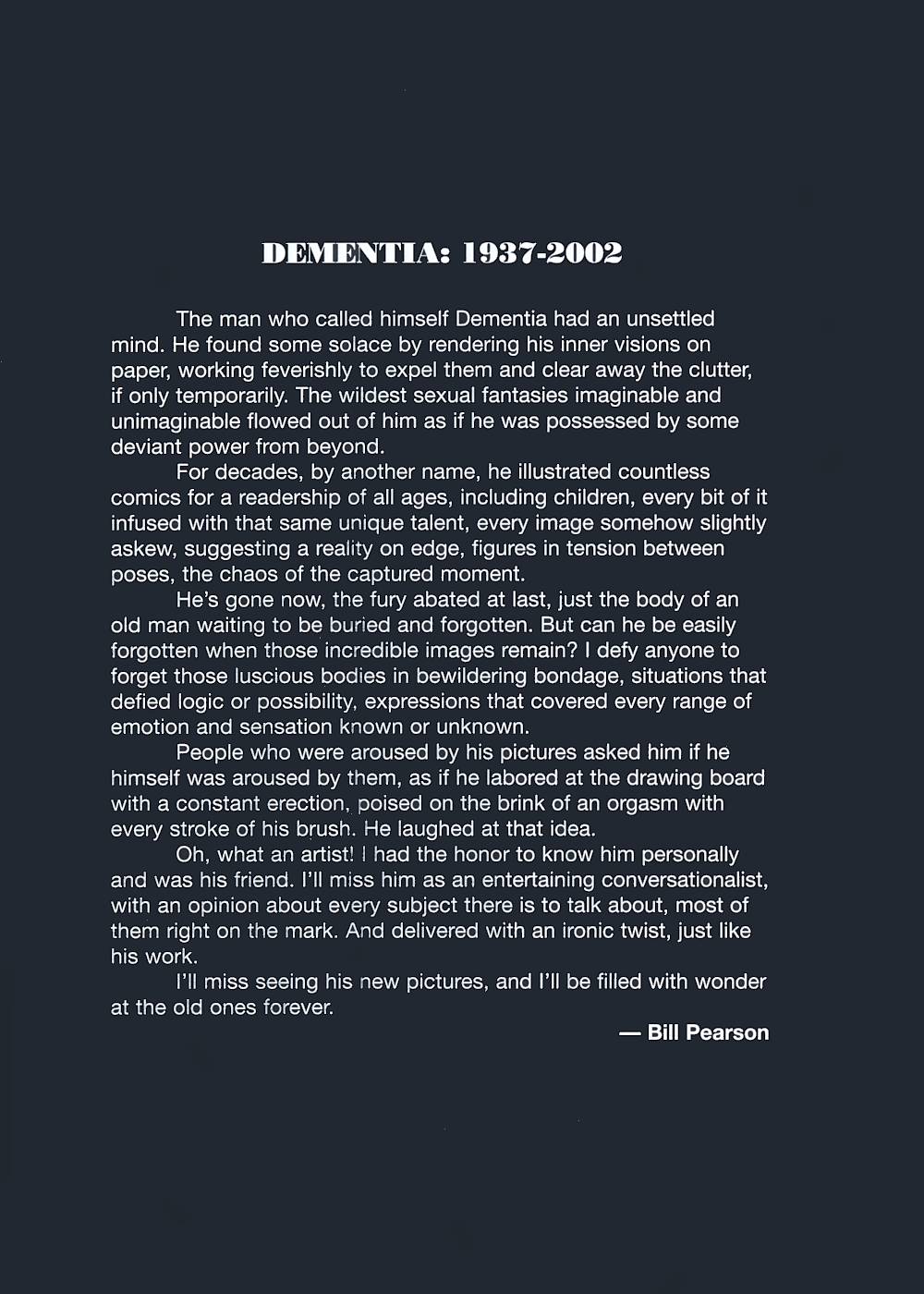 Dementia's Dirty Girls page 2 full