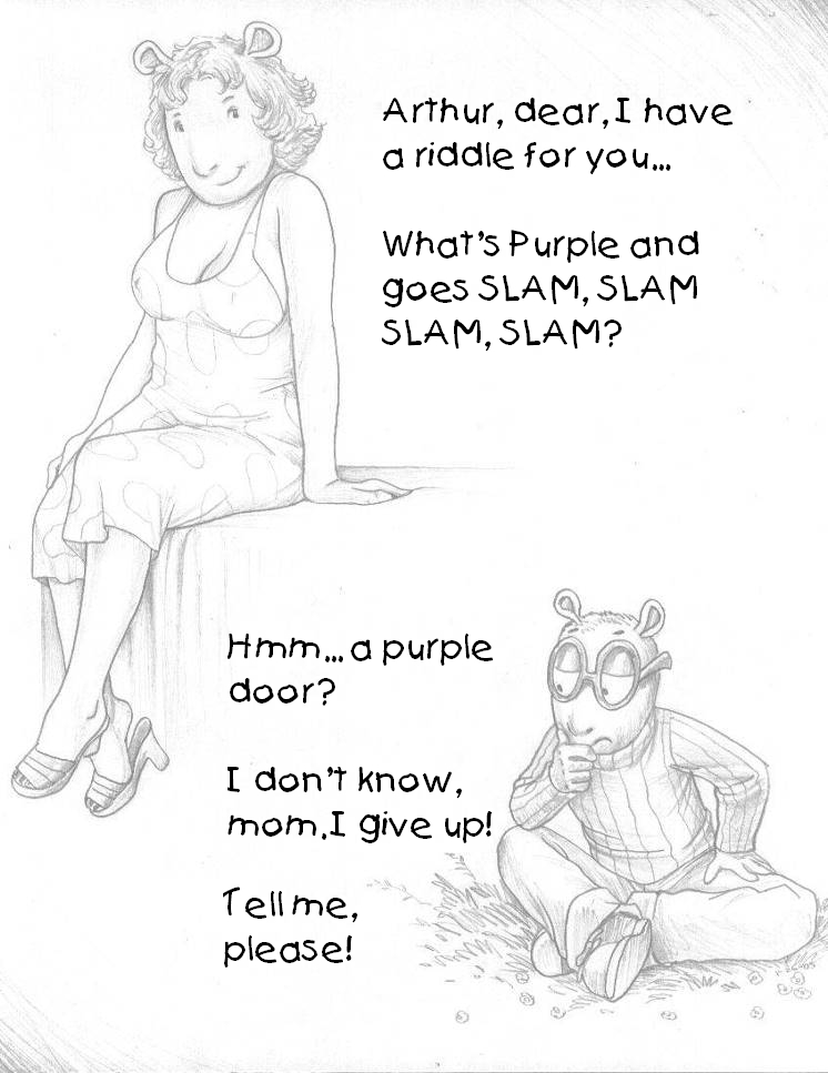 Arthur's First Panty Raid page 2 full