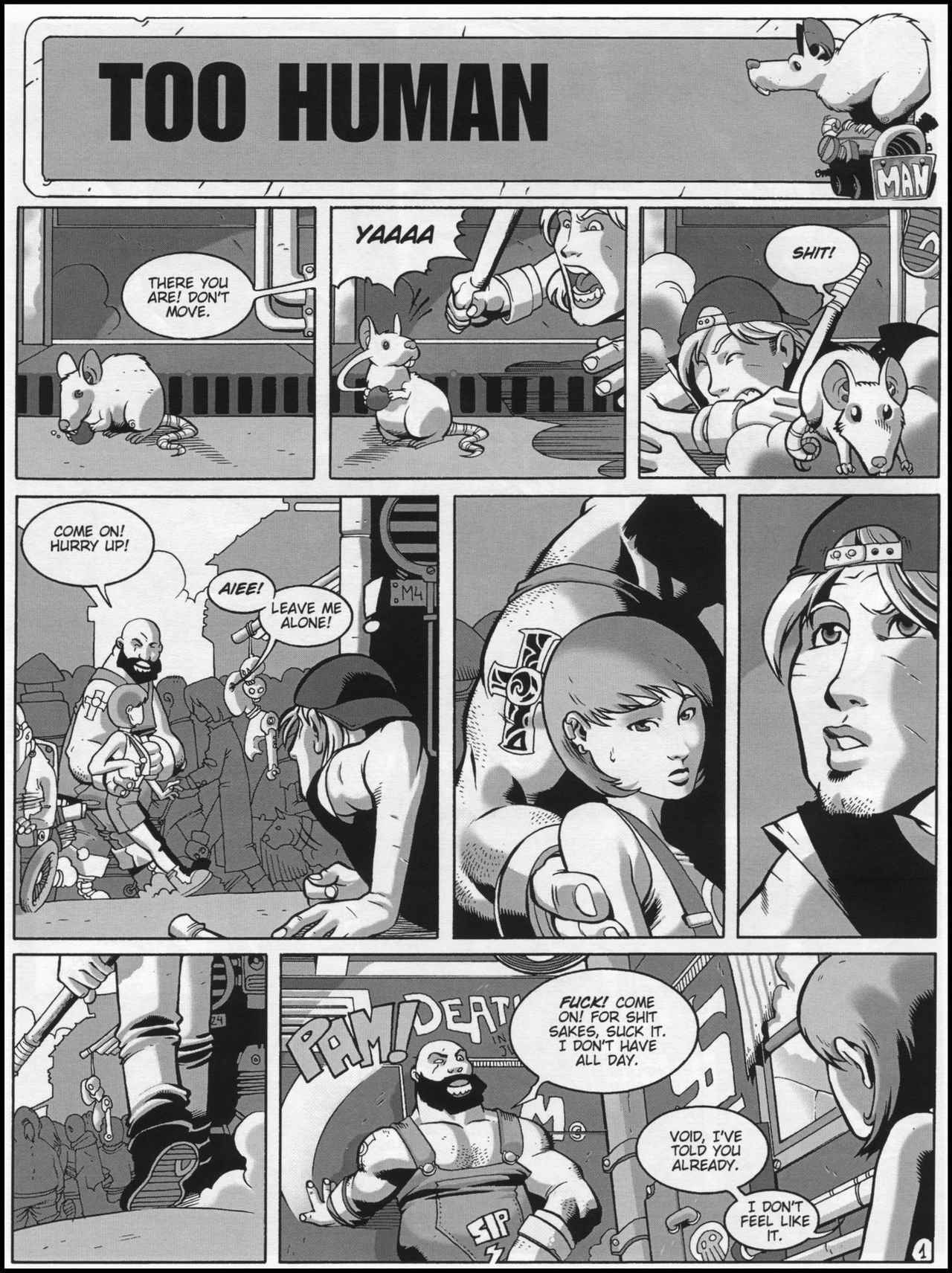 Flesh &amp; Metal - Volume #1 page 10 full