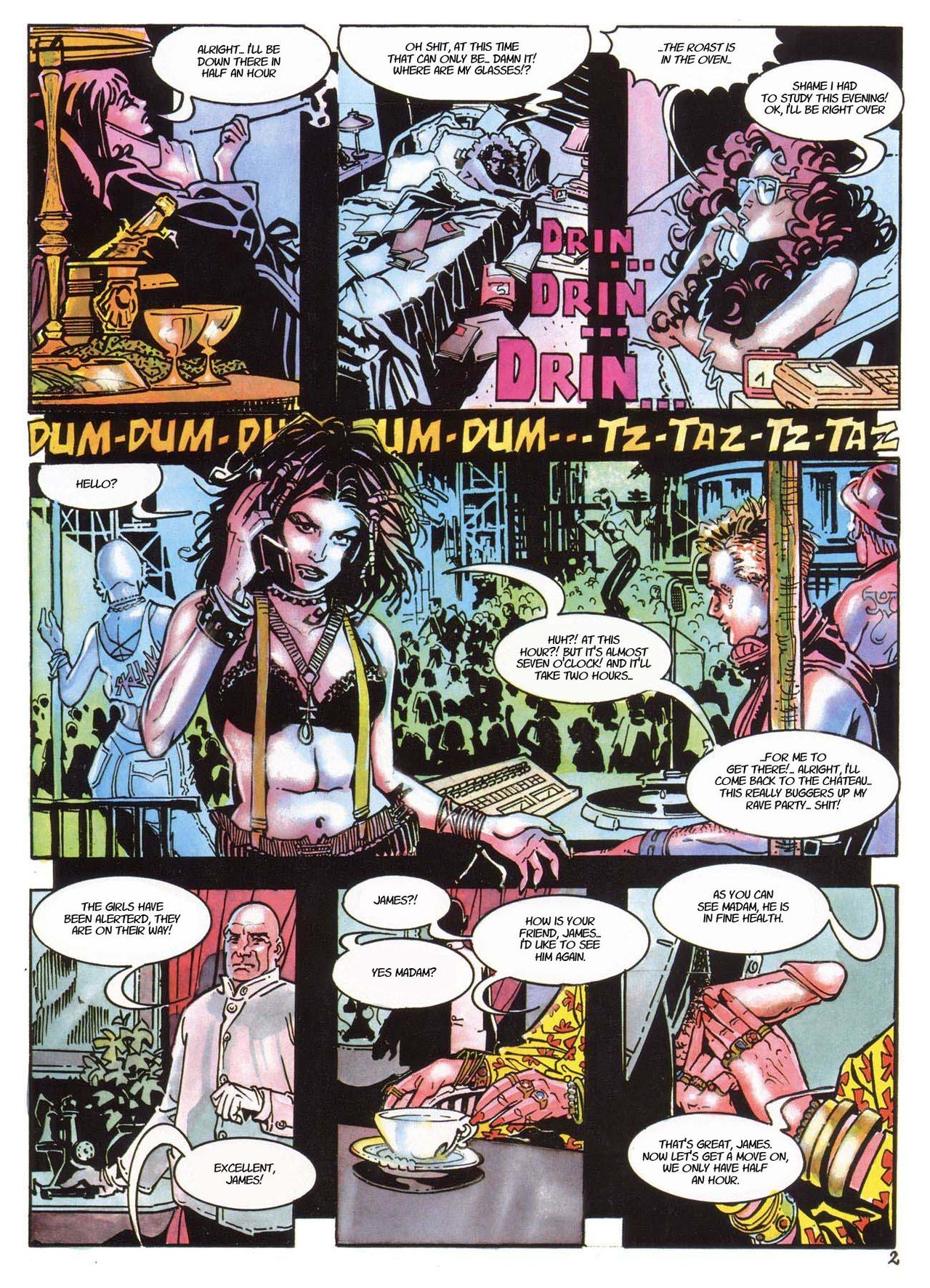 The Night Angels #1 page 3 full
