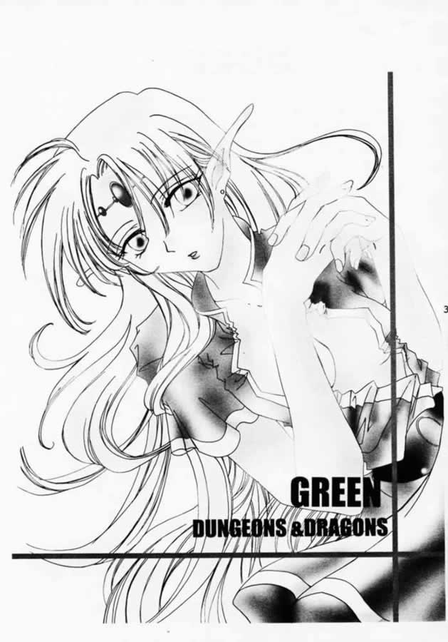 DUNGEONS &amp; DRAGONS GREEN page 2 full