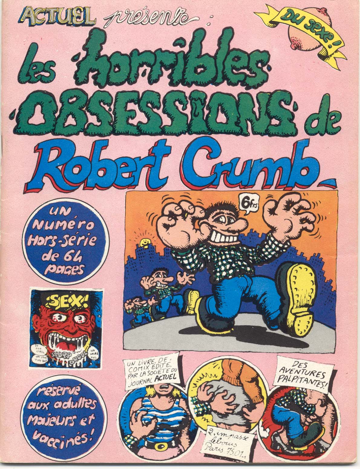 Les horribles obsessions de Robert Crumb page 1 full