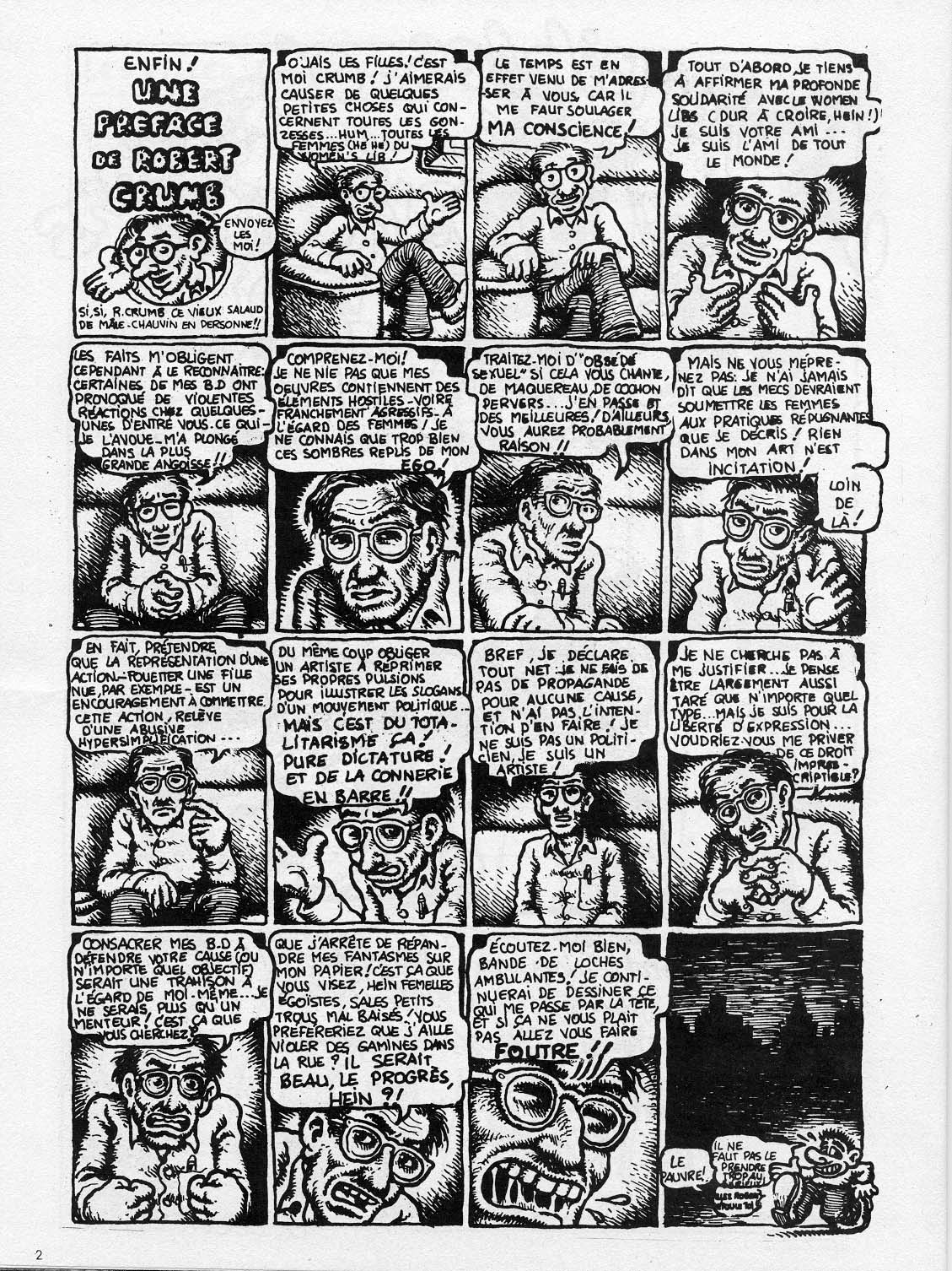 Les horribles obsessions de Robert Crumb page 4 full