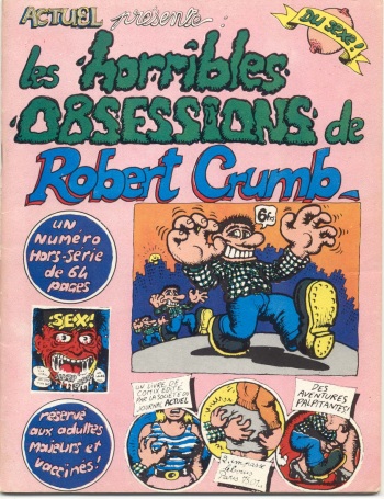 Les horribles obsessions de Robert Crumb cover