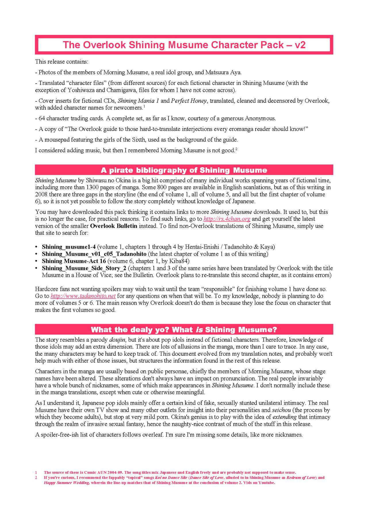 The Overlook Shining Musume Character Pack Version 2 page 6 full
