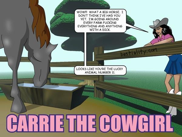 Carrie the Cowgirl page 1 full