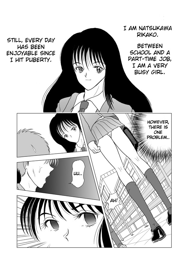 Chounyuu Shoujo Rikako-chan | Hyper Breast Girl Rikako-chan page 2 full