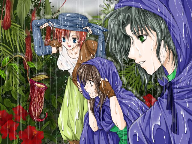 Rain in Paradise and Female Consuming Plants page 2 full
