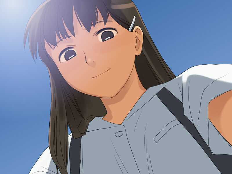 Hateshinaku Aoi, Kono Sora no Shita de.... page 3 full