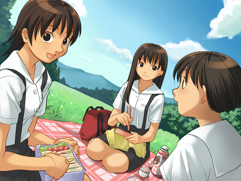 Hateshinaku Aoi, Kono Sora no Shita de.... page 6 full