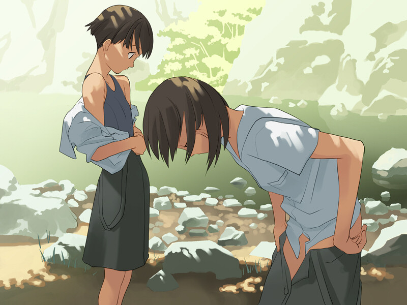 Hateshinaku Aoi, Kono Sora no Shita de.... page 9 full
