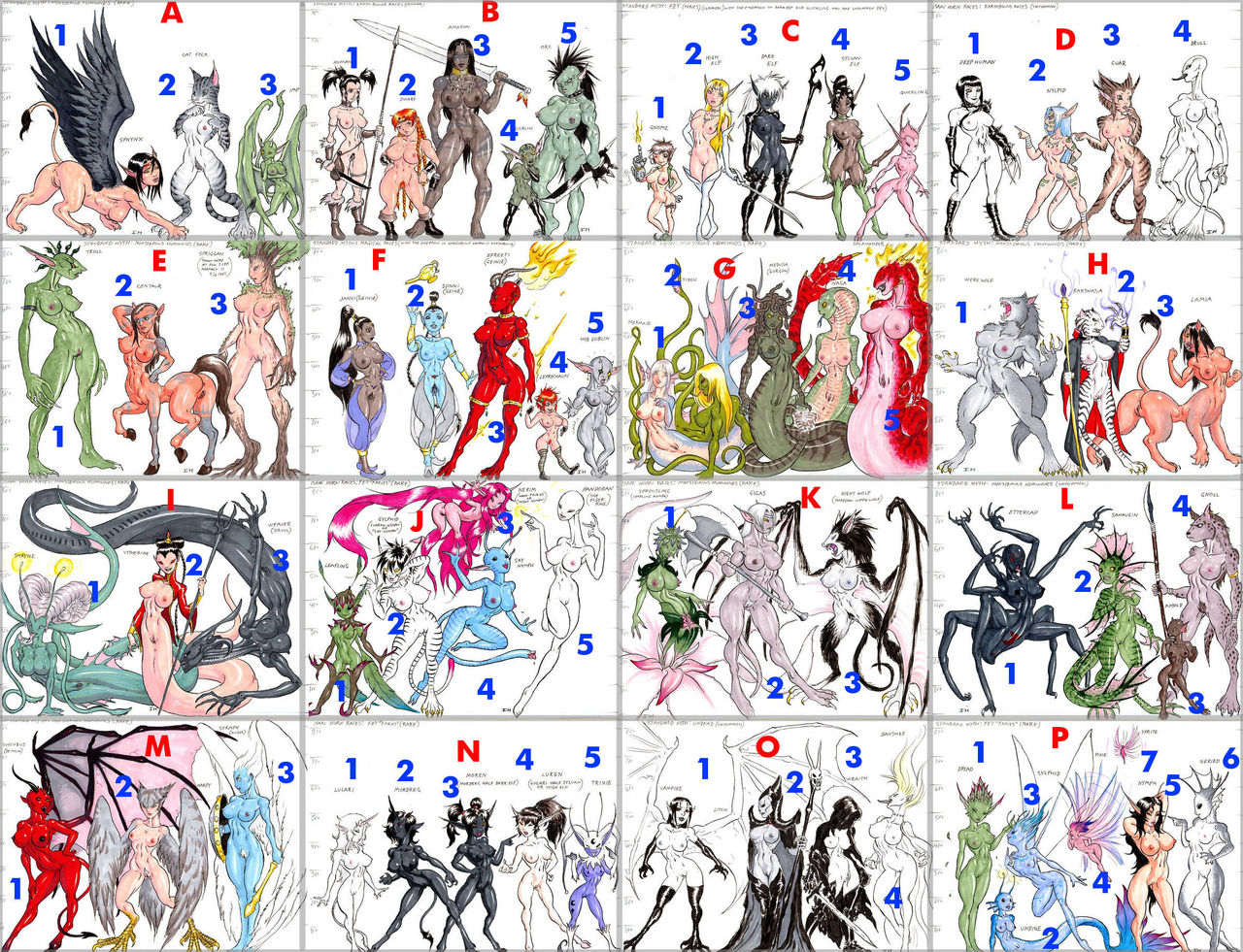Monster girls page 1 full
