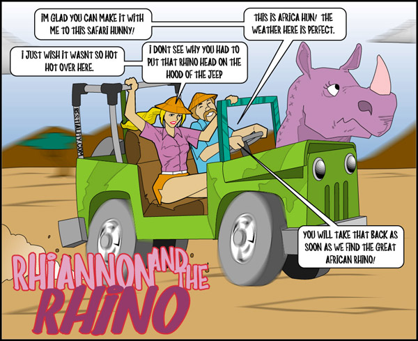 Rhiannon and the Rhino page 1 full