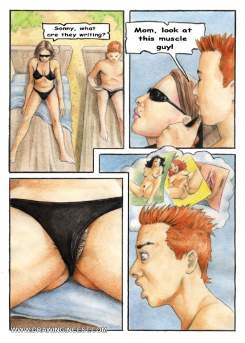 Mom &amp; son crossdress cover