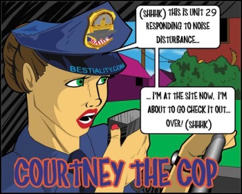 Courtney the Cop cover