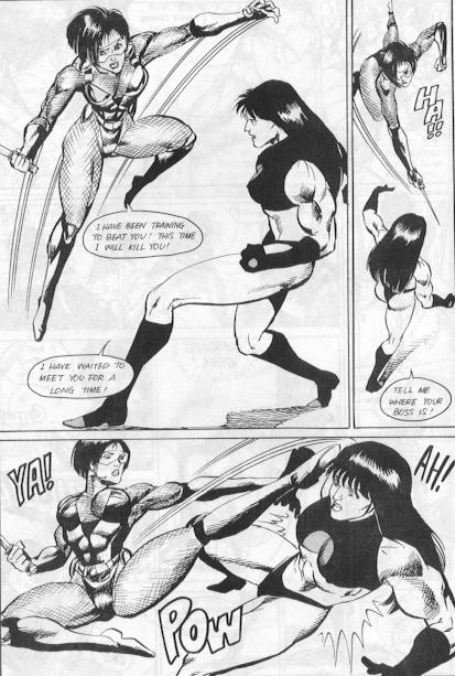 Karate Girl #5 page 9 full