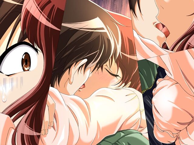 Kissing!! Under the Mistletoe page 9 full
