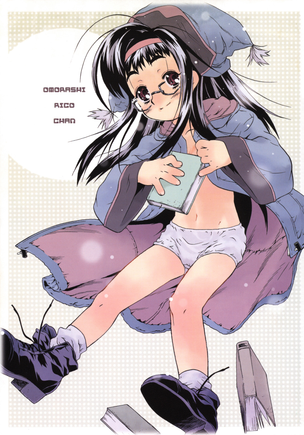 Omorashi Riko-chan page 4 full