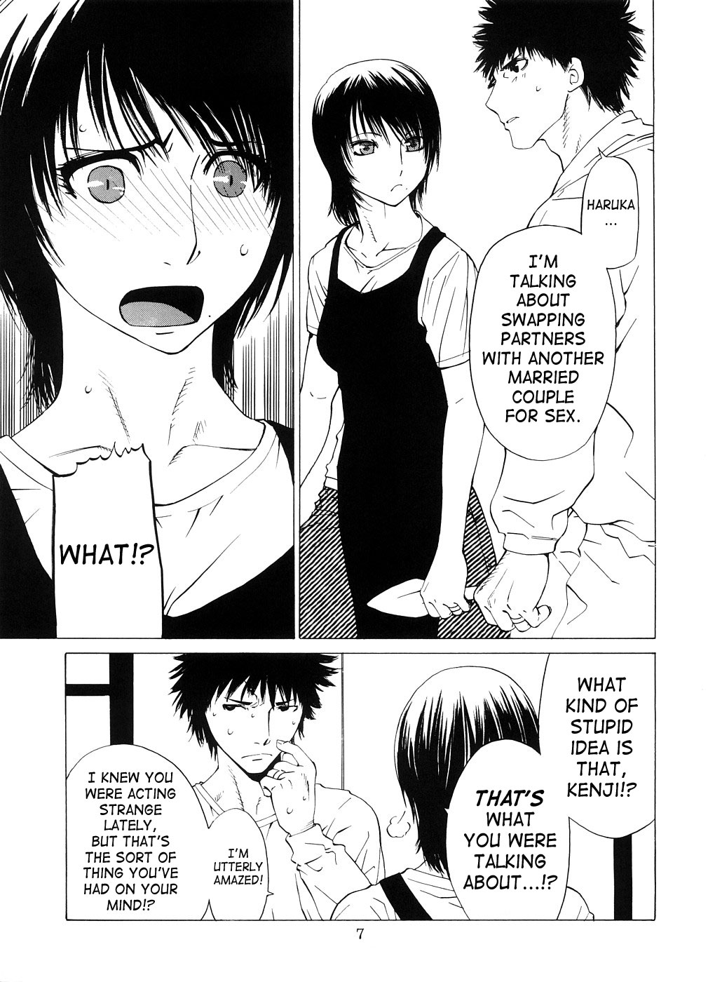 Kousasuru Osu to Mesu -Ochiteiku Haruka- | Crossing Man and Woman page 6 full