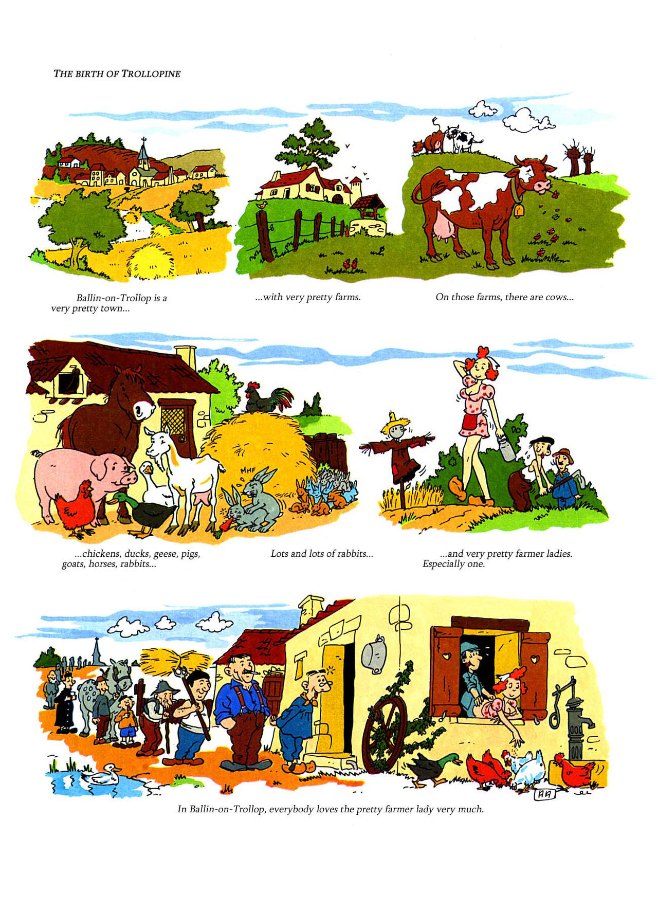 Le Petit Monde de Pétassine | The Little World of Trollopine page 3 full