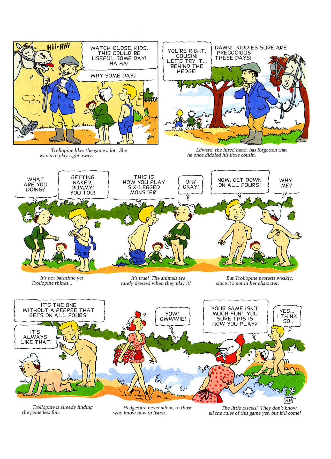 Le Petit Monde de Pétassine | The Little World of Trollopine page 7 full
