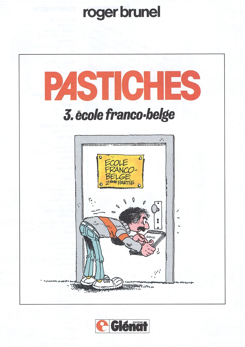 Pastiches 3 - école franco-belge page 3 full