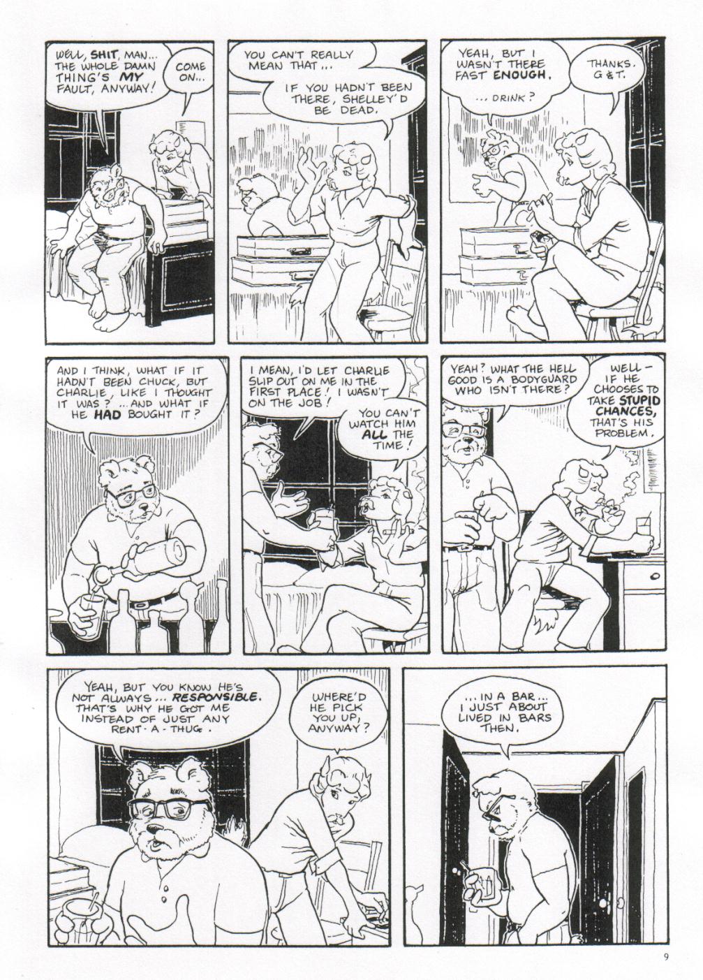 Omaha the Cat Dancer - Volume #2 page 10 full