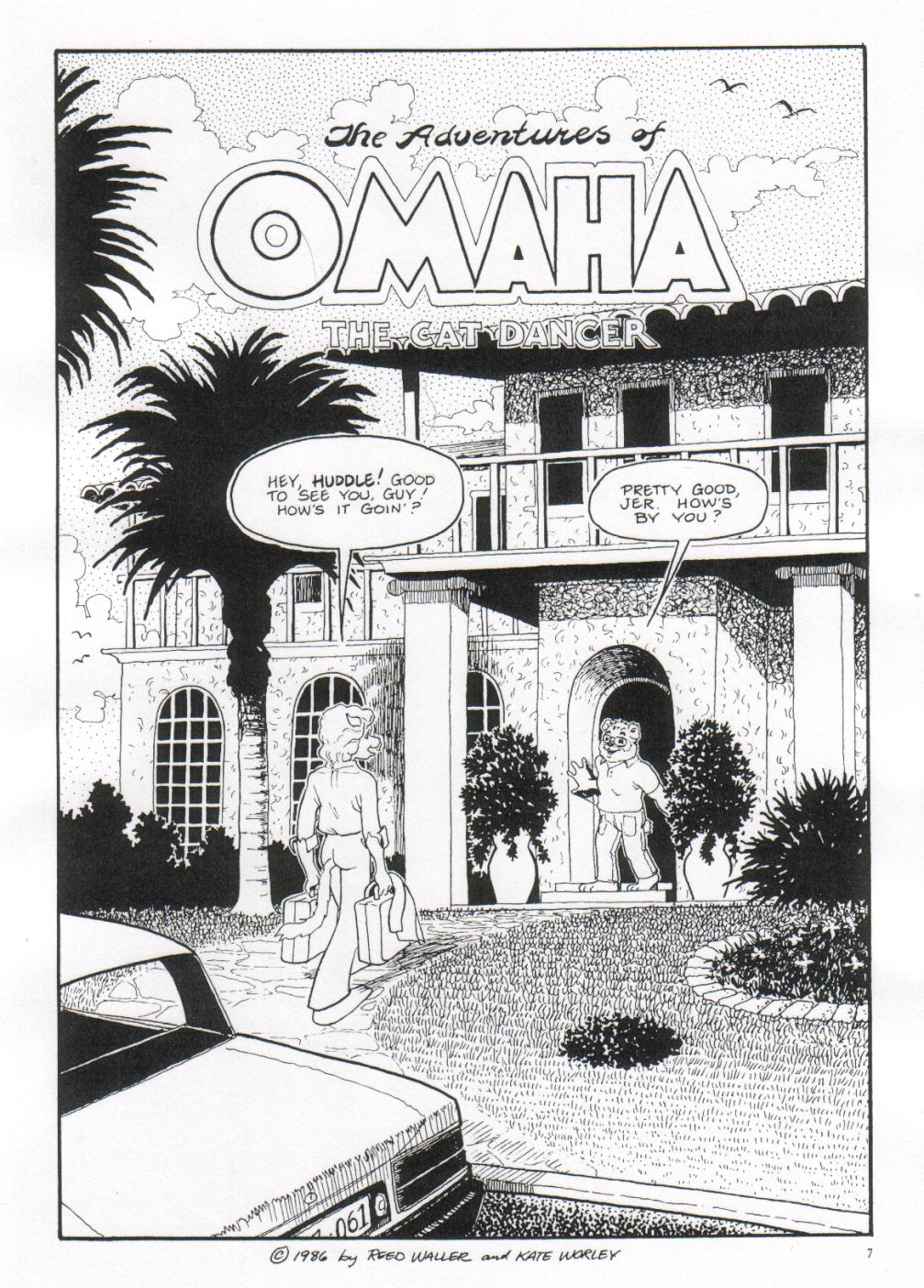 Omaha the Cat Dancer - Volume #2 page 8 full