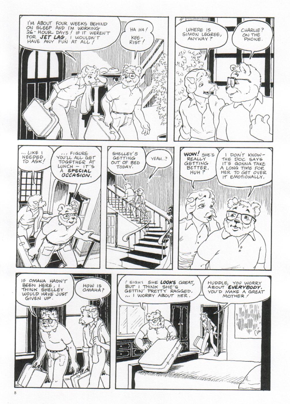 Omaha the Cat Dancer - Volume #2 page 9 full