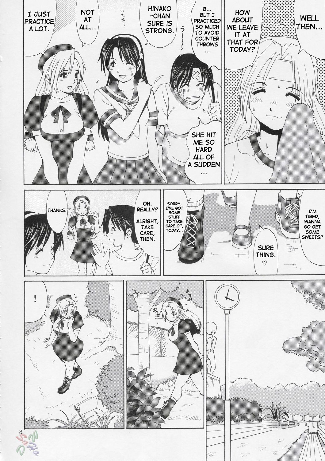 The Yuri &amp; Friends Hinako-Max page 8 full