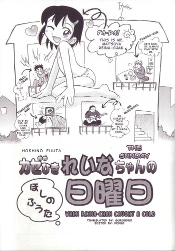 The Sunday When Reina-chan Caught a Cold cover