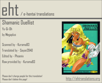 Shamanic Duellist cover