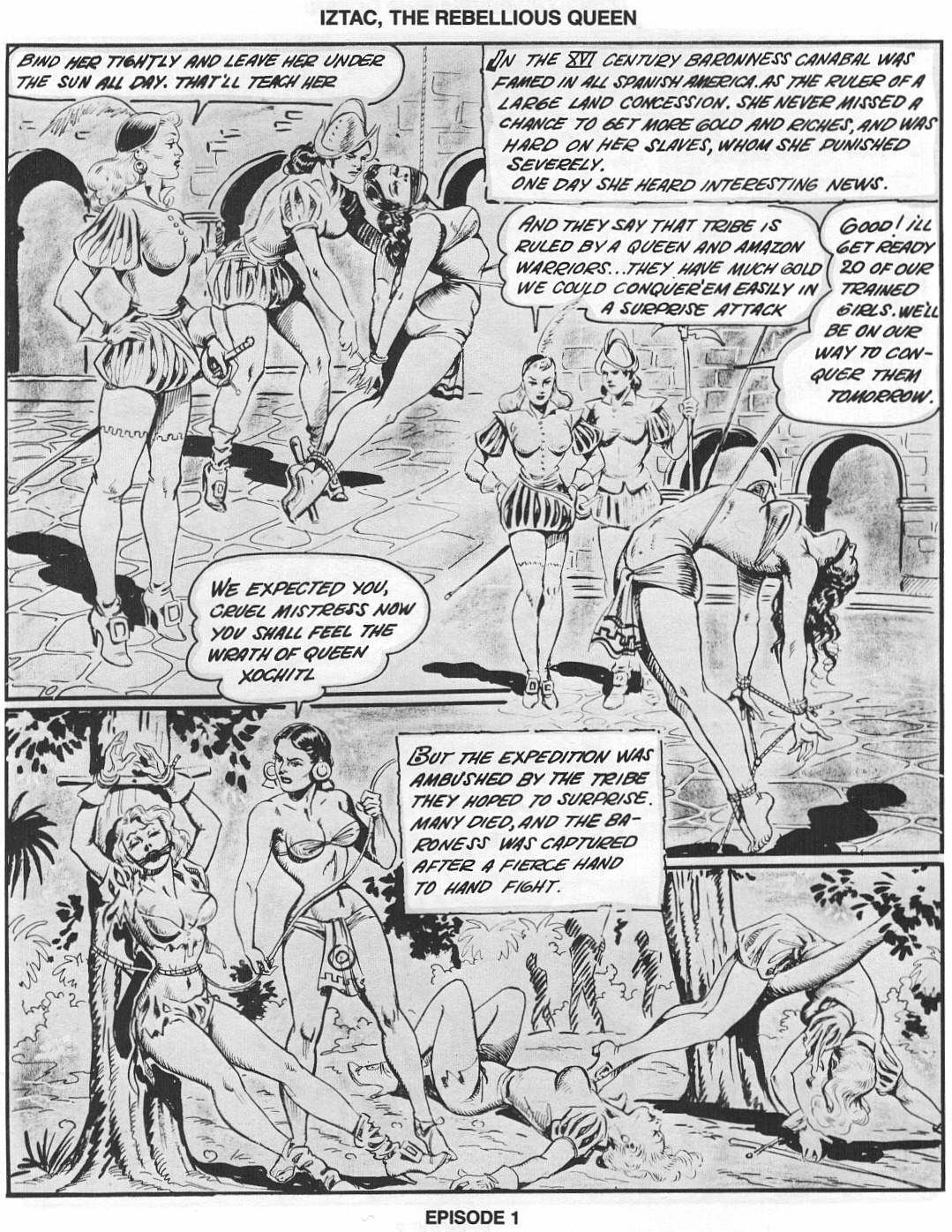 Iztac the Rebellious Queen page 1 full