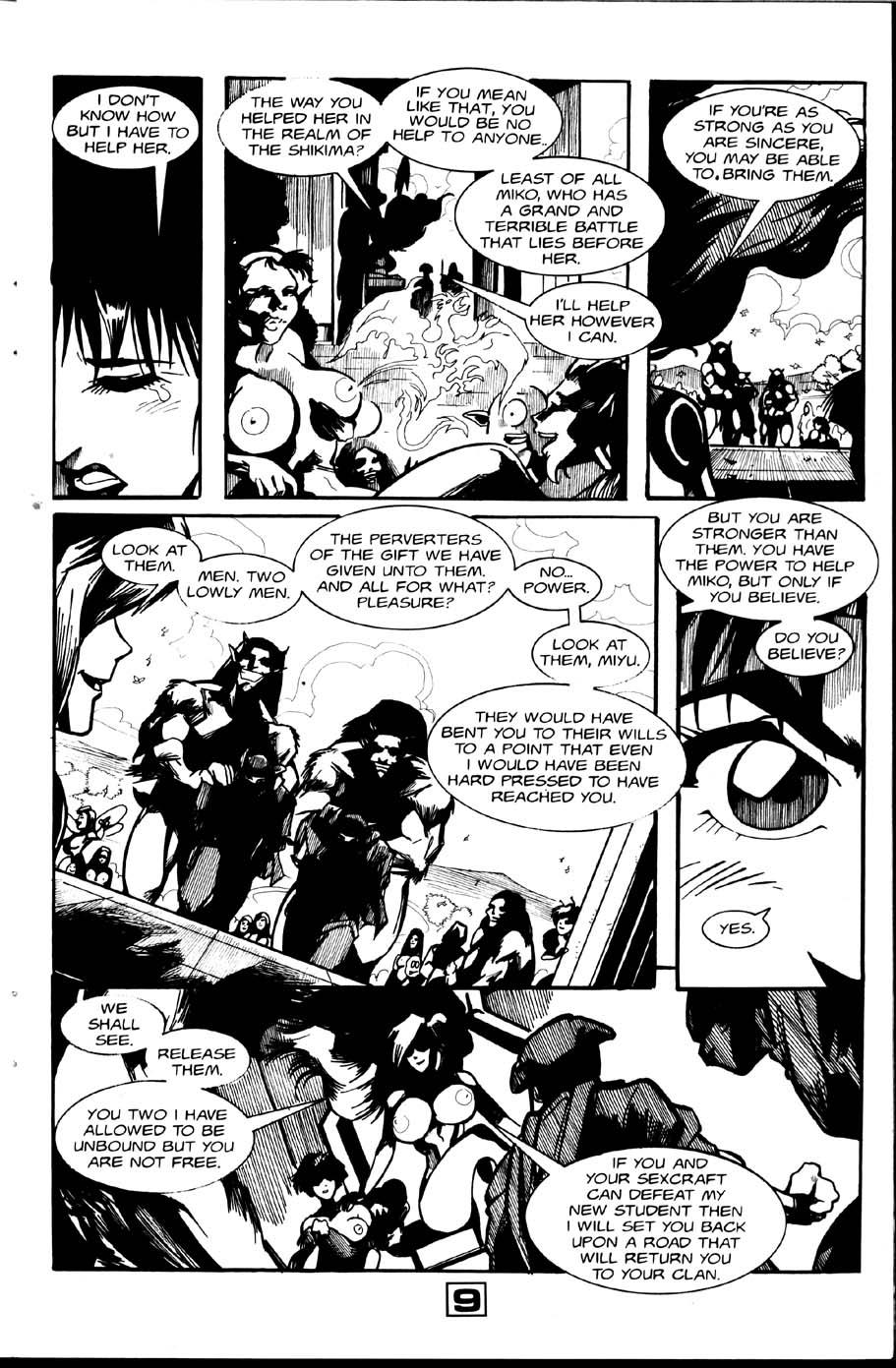 La Blue Girl - Volume #4 page 10 full