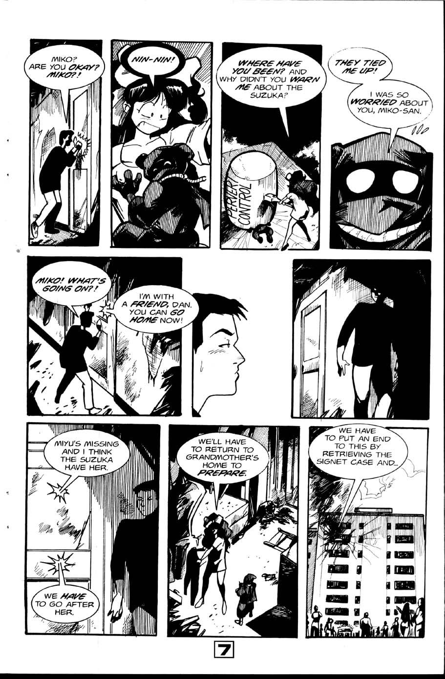 La Blue Girl - Volume #4 page 8 full