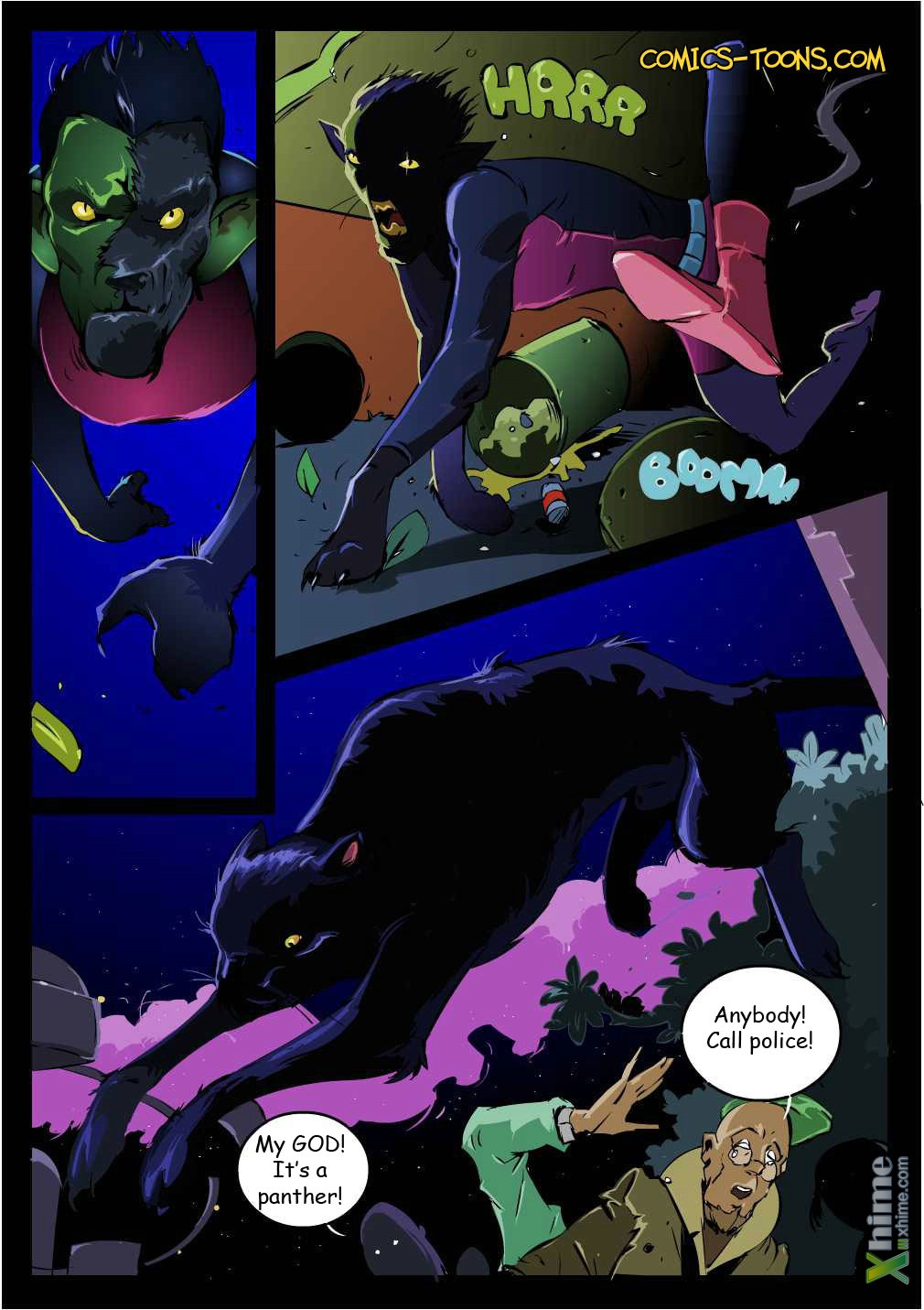 Terra and Beast Boy page 5 full