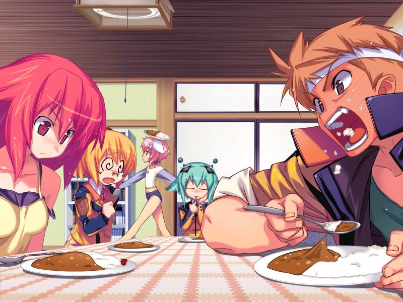 Zettai Chikyuu Boueiki Mega Laughter ～ The machine of defends earth ～ page 4 full