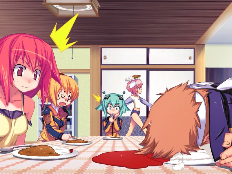 Zettai Chikyuu Boueiki Mega Laughter ～ The machine of defends earth ～ page 6 full