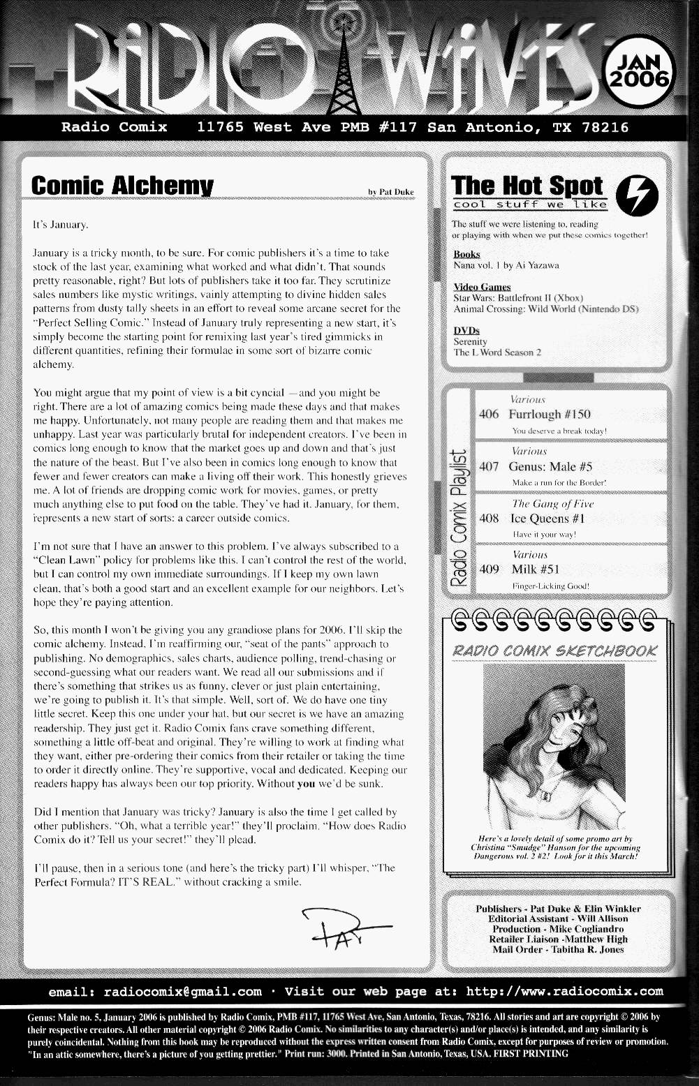 Genus Male #5 page 2 full