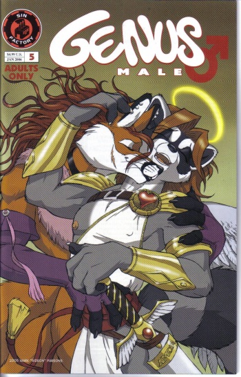Genus Male #5 cover